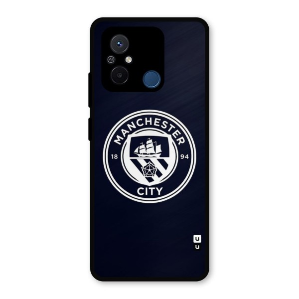 Manchester City FC Metal Back Case for Poco C55