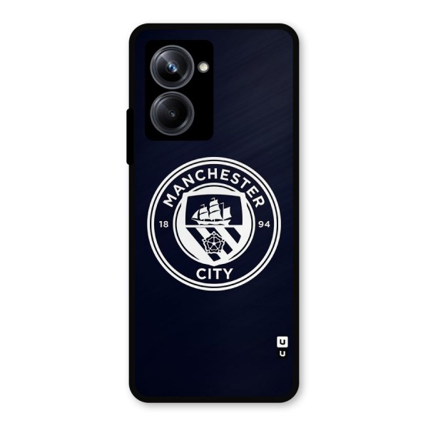 Manchester City FC Metal Back Case for Realme 10 Pro