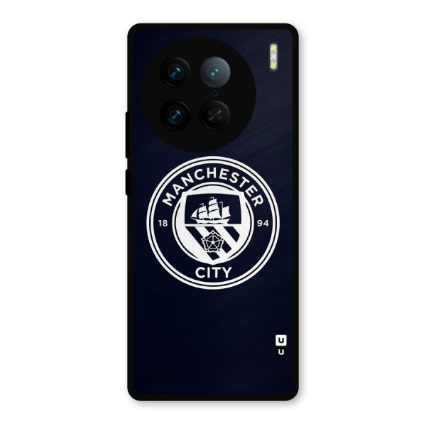 Manchester City FC Metal Back Case for Vivo X90 Pro