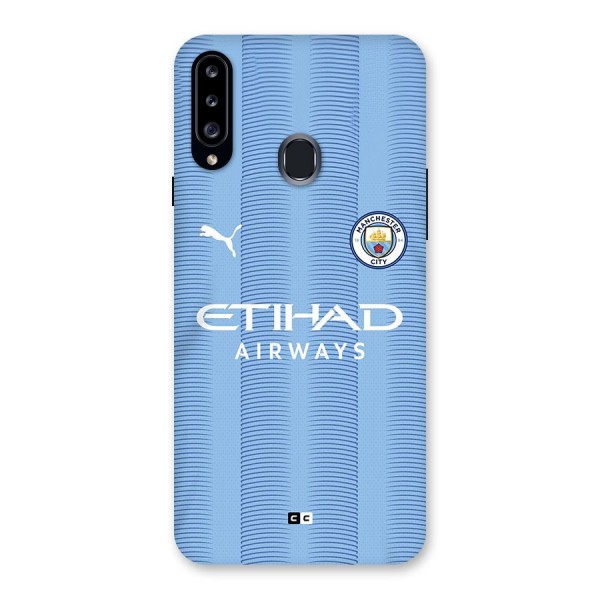 Manchester Etihad Jersey Back Case for Galaxy A20s