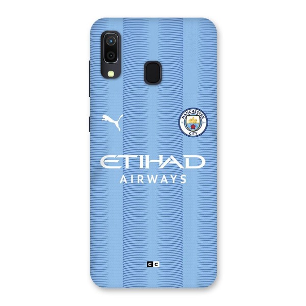 Manchester Etihad Jersey Back Case for Galaxy A30