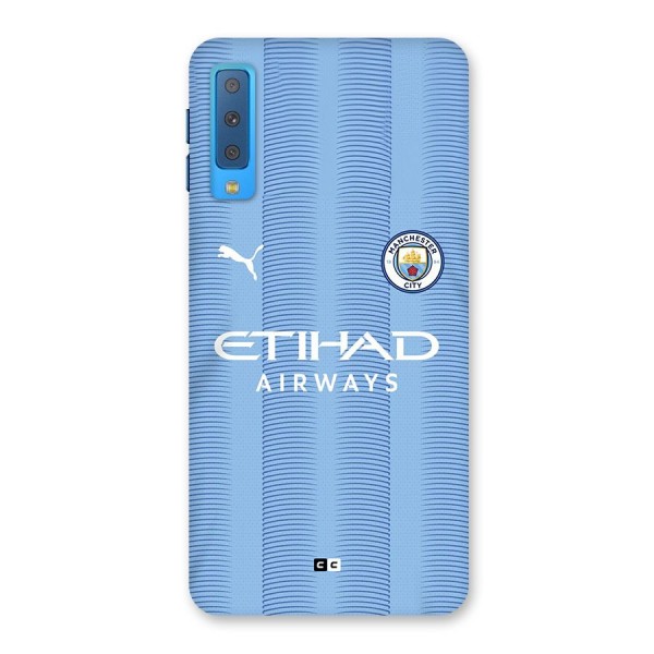 Manchester Etihad Jersey Back Case for Galaxy A7 (2018)