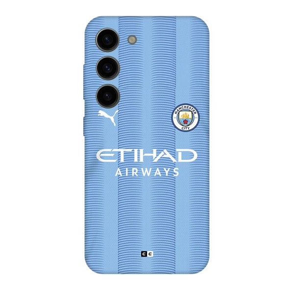 Manchester Etihad Jersey Back Case for Galaxy S23