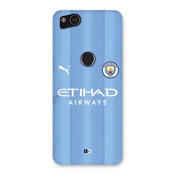 Manchester Etihad Jersey Back Case for Google Pixel 2