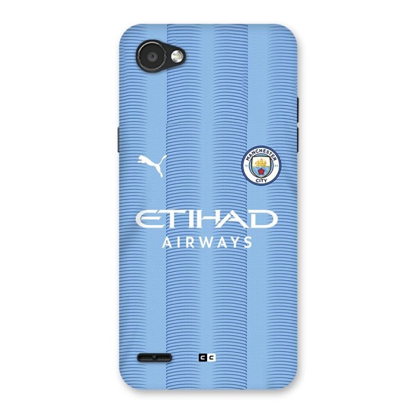 Manchester Etihad Jersey Back Case for LG Q6