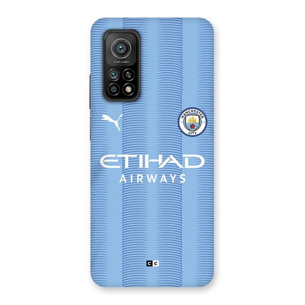 Manchester Etihad Jersey Back Case for Mi 10T 5G