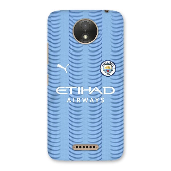 Manchester Etihad Jersey Back Case for Moto C Plus