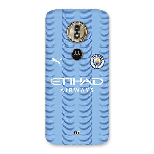 Manchester Etihad Jersey Back Case for Moto G6 Play