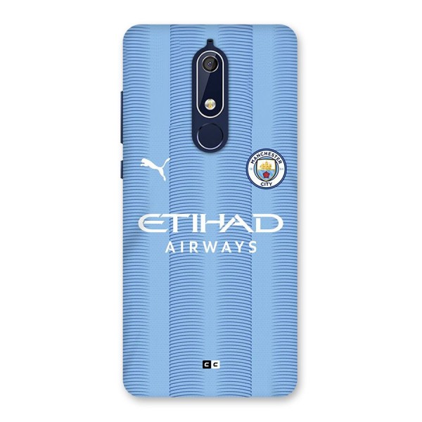 Manchester Etihad Jersey Back Case for Nokia 5.1