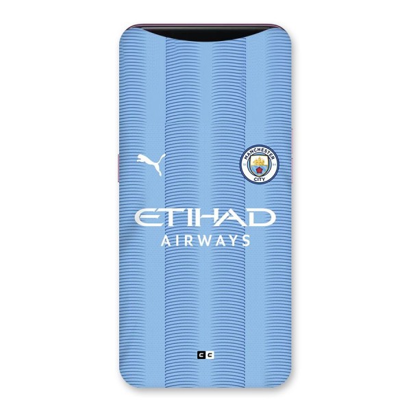 Manchester Etihad Jersey Back Case for Oppo Find X