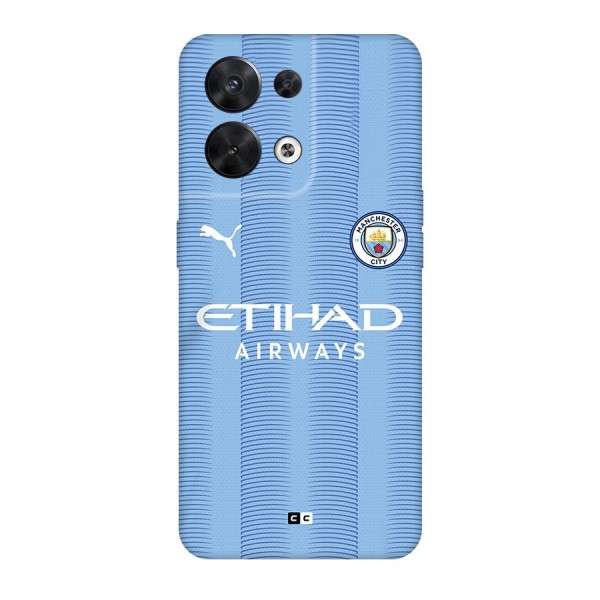 Manchester Etihad Jersey Back Case for Oppo Reno8 5G