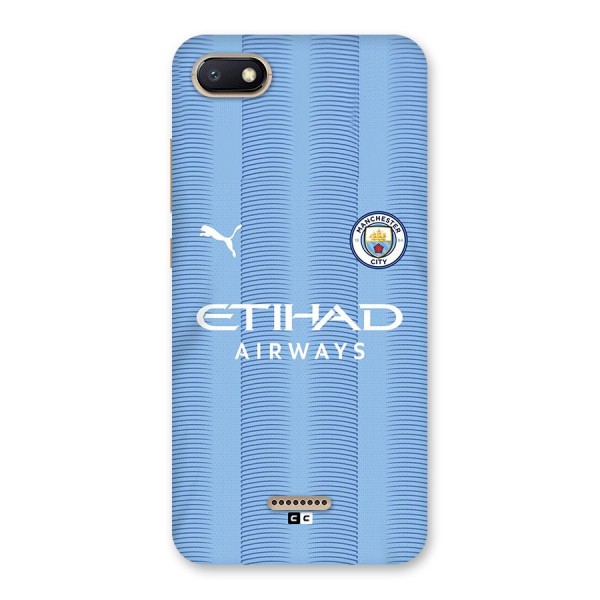 Manchester Etihad Jersey Back Case for Redmi 6A