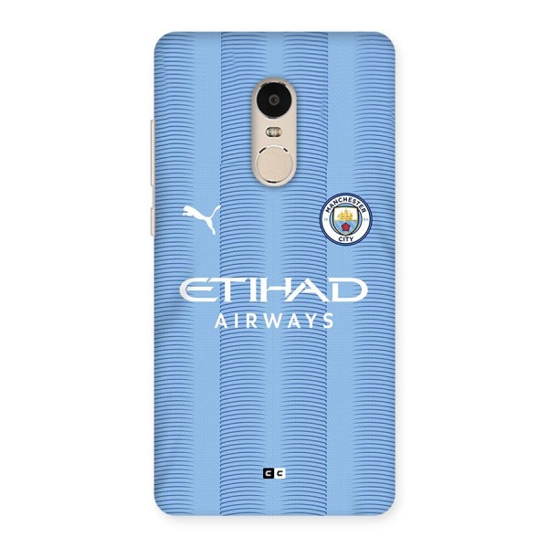 Manchester Etihad Jersey Back Case for Redmi Note 4