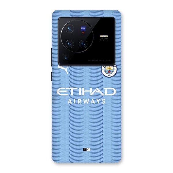 Manchester Etihad Jersey Back Case for Vivo X80 Pro