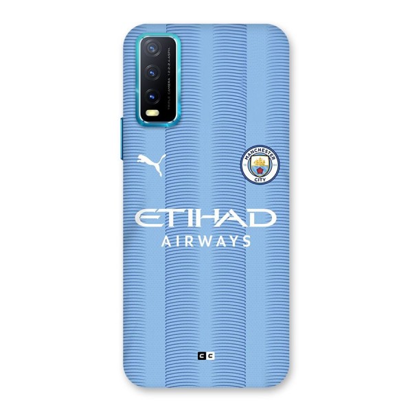 Manchester Etihad Jersey Back Case for Vivo Y12s