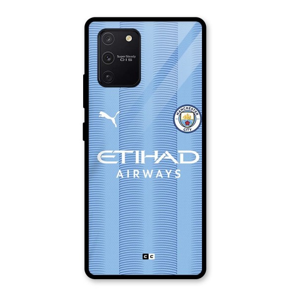 Manchester Etihad Jersey Glass Back Case for Galaxy S10 Lite