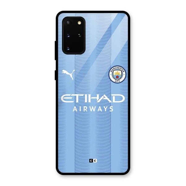 Manchester Etihad Jersey Glass Back Case for Galaxy S20 Plus