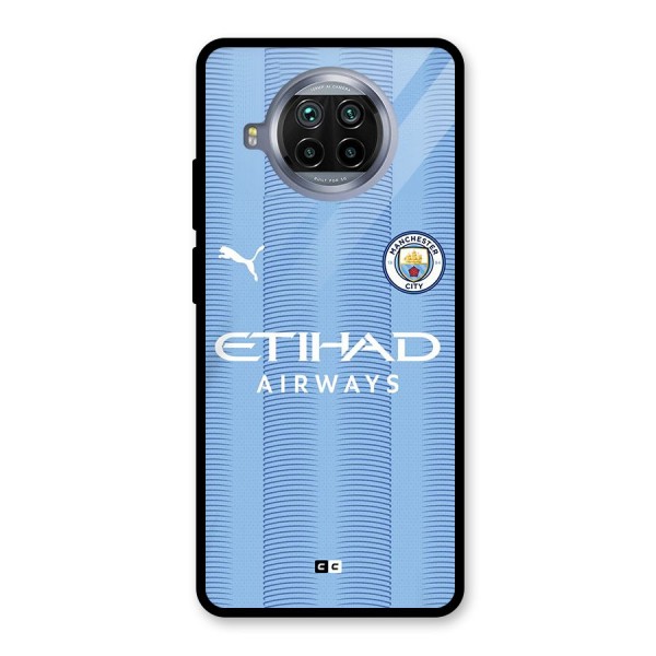 Manchester Etihad Jersey Glass Back Case for Mi 10i