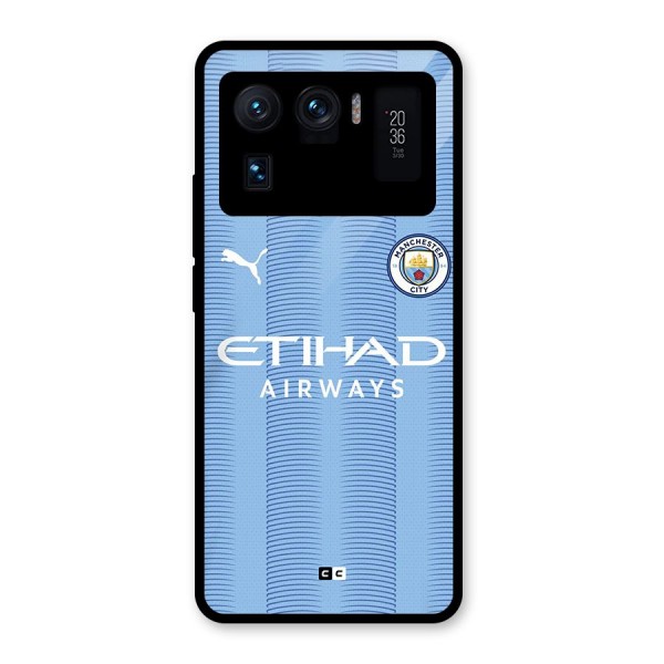 Manchester Etihad Jersey Glass Back Case for Mi 11 Ultra