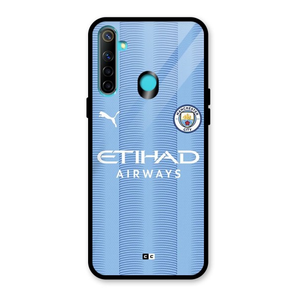 Manchester Etihad Jersey Glass Back Case for Realme 5