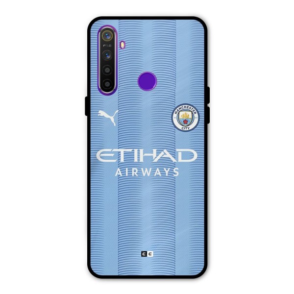 Manchester Etihad Jersey Glass Back Case for Realme 5s