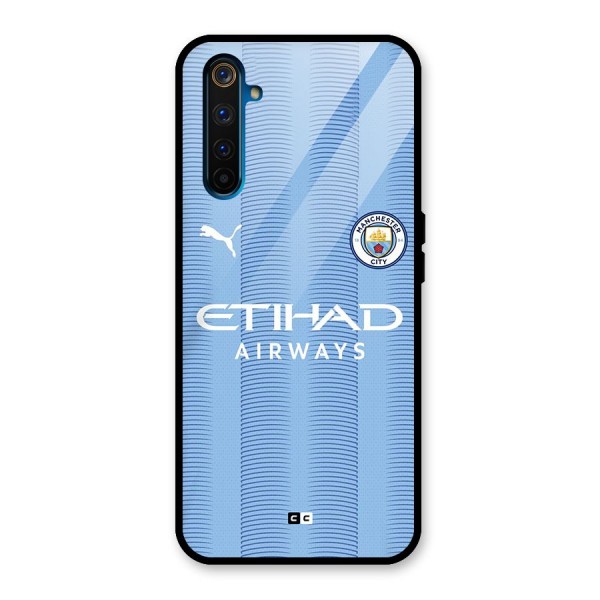 Manchester Etihad Jersey Glass Back Case for Realme 6 Pro