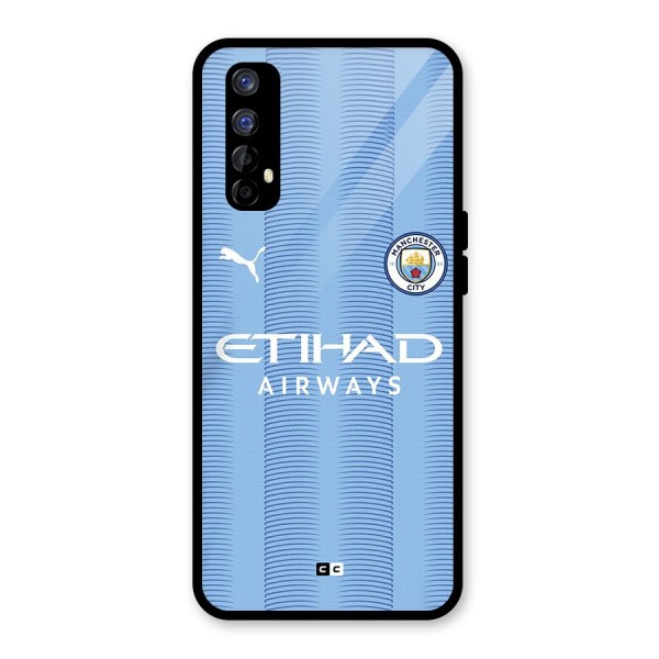 Manchester Etihad Jersey Glass Back Case for Realme 7