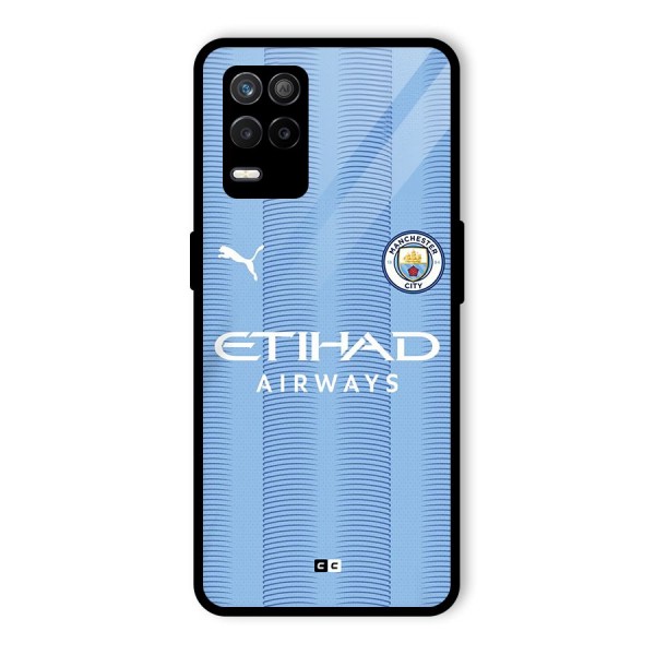 Manchester Etihad Jersey Glass Back Case for Realme 8s 5G