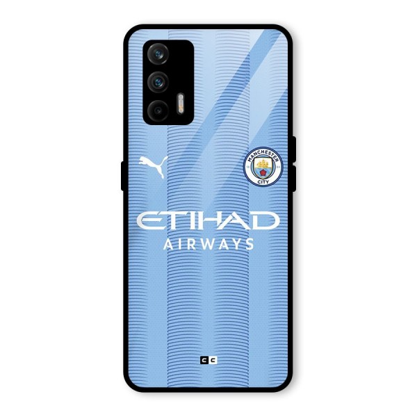 Manchester Etihad Jersey Glass Back Case for Realme GT 5G