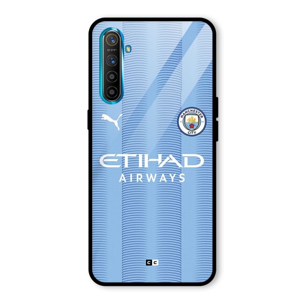 Manchester Etihad Jersey Glass Back Case for Realme X2