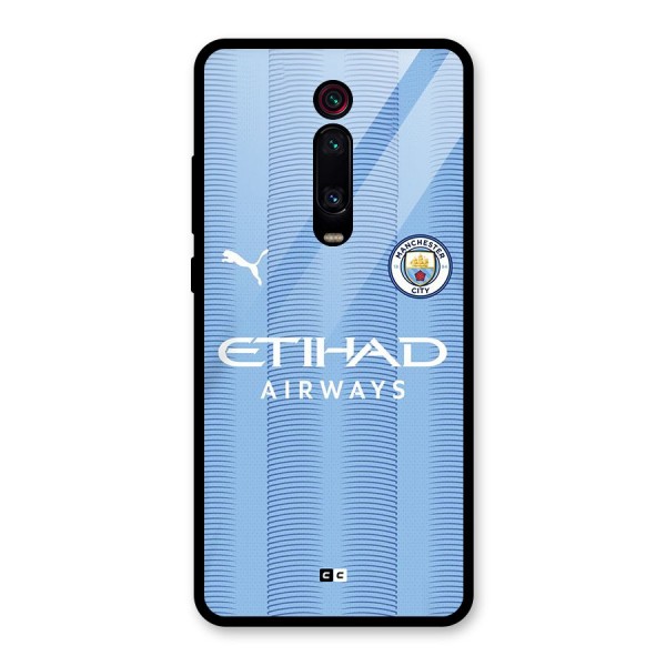 Manchester Etihad Jersey Glass Back Case for Redmi K20