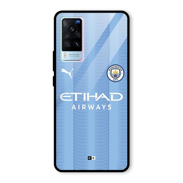 Manchester Etihad Jersey Glass Back Case for Vivo X60