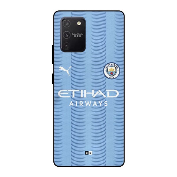 Manchester Etihad Jersey Metal Back Case for Galaxy S10 Lite