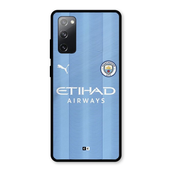 Manchester Etihad Jersey Metal Back Case for Galaxy S20 FE