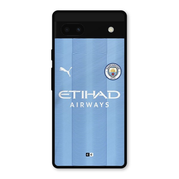 Manchester Etihad Jersey Metal Back Case for Google Pixel 6a