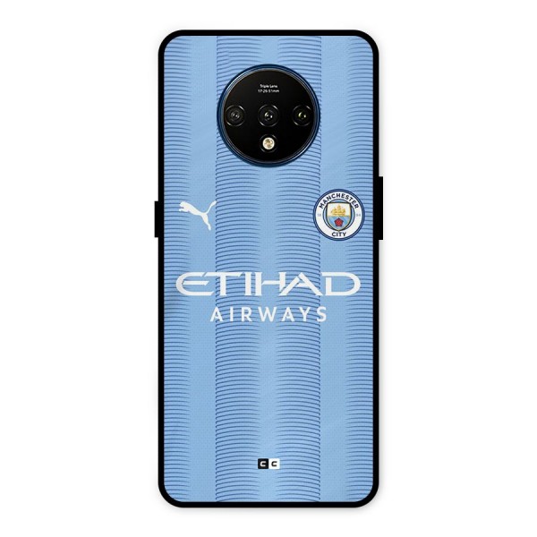 Manchester Etihad Jersey Metal Back Case for OnePlus 7T