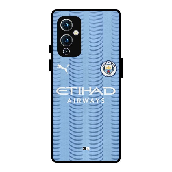 Manchester Etihad Jersey Metal Back Case for OnePlus 9