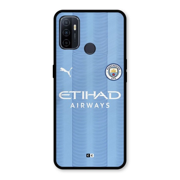 Manchester Etihad Jersey Metal Back Case for Oppo A53