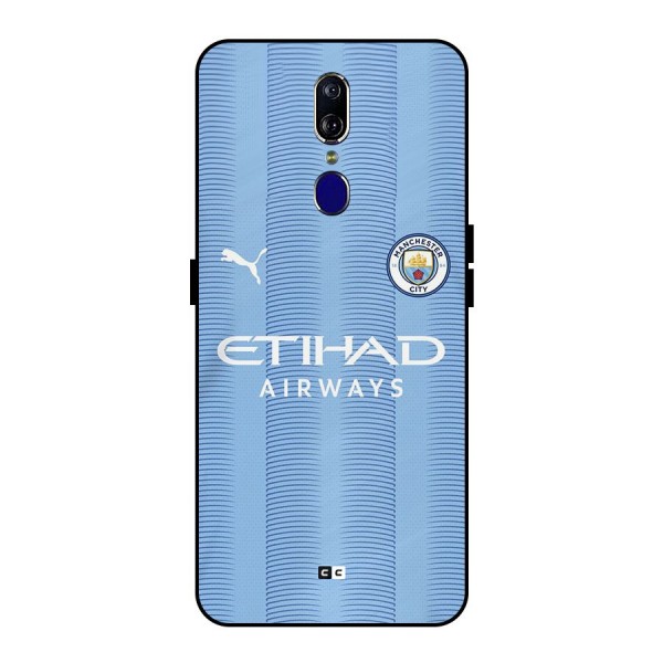 Manchester Etihad Jersey Metal Back Case for Oppo F11