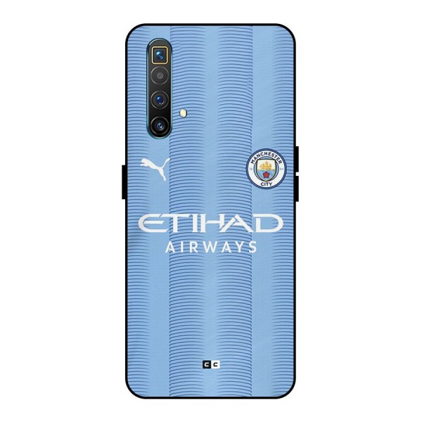 Manchester Etihad Jersey Metal Back Case for Realme X3