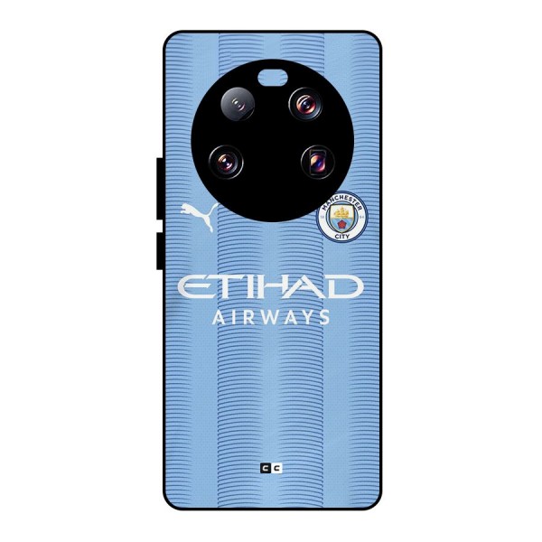 Manchester Etihad Jersey Metal Back Case for Xiaomi 13 Ultra