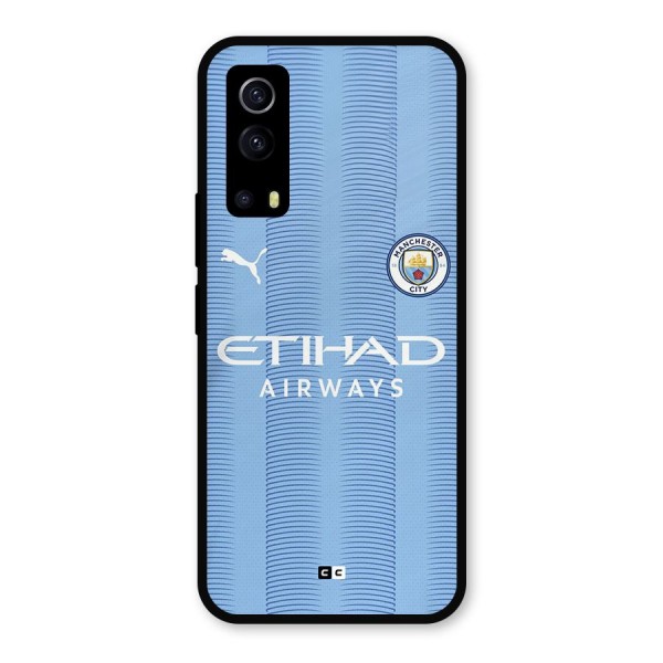 Manchester Etihad Jersey Metal Back Case for iQOO Z3