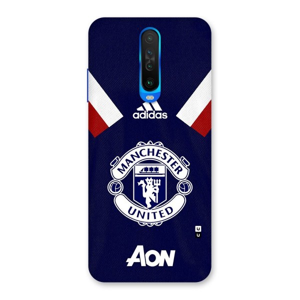 Manchester Jersy Back Case for Poco X2