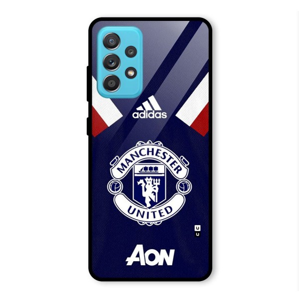 Manchester Jersy Glass Back Case for Galaxy A52