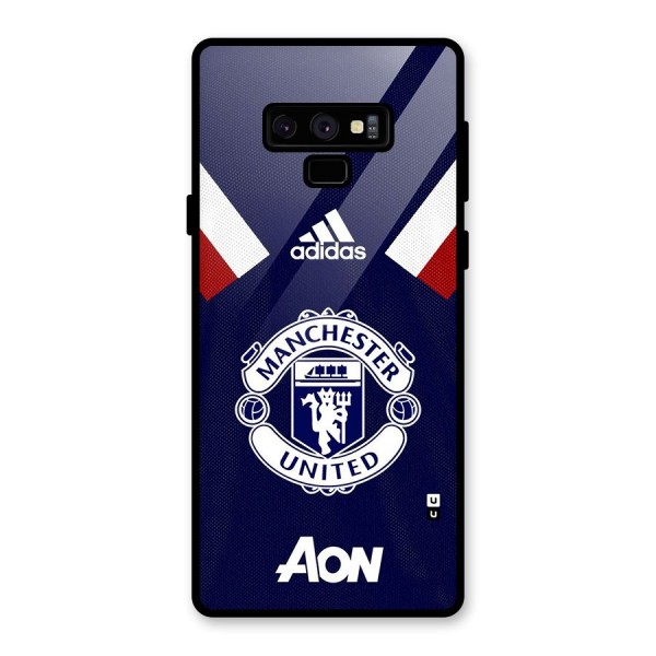 Manchester Jersy Glass Back Case for Galaxy Note 9