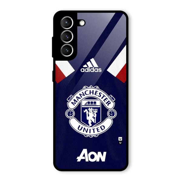 Manchester Jersy Glass Back Case for Galaxy S21 5G
