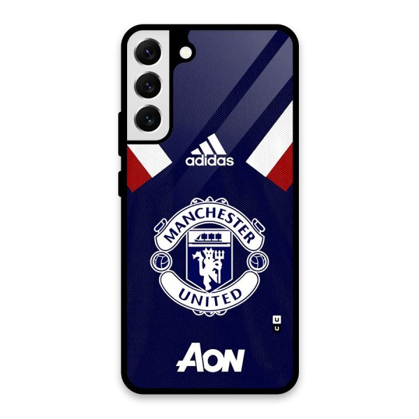 Manchester Jersy Glass Back Case for Galaxy S22 Plus 5G