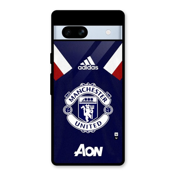 Manchester Jersy Glass Back Case for Google Pixel 7a