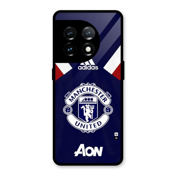 Manchester Jersy Glass Back Case for OnePlus 11