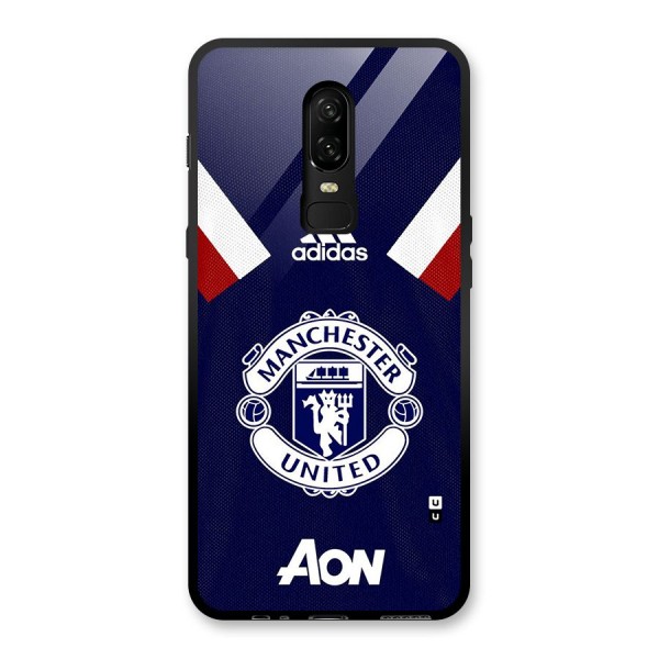 Manchester Jersy Glass Back Case for OnePlus 6